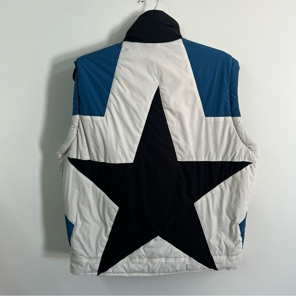 Keizer Clark Los Angeles Reversible Star Puffer Vest - Picture 4 of 12